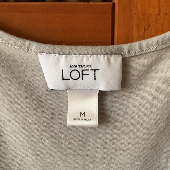 Ann Taylor Loft Sleeveless Belted Dress - Picture 3 of 5